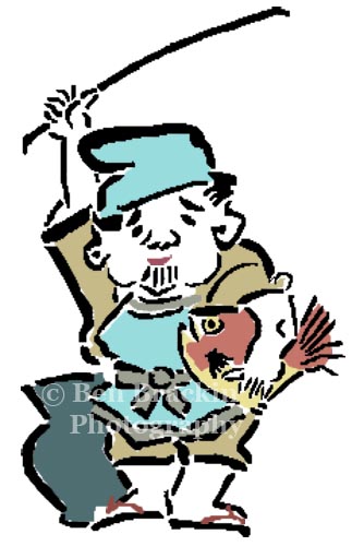 Japanese Fisherman by Ben Brackin